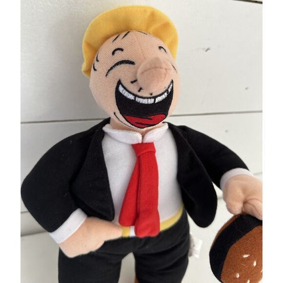 Wimpy Popeye Hamburger Stuffed Plush Sugar Loaf 2012 12” - Picture 2 of 6